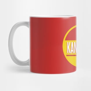 Kansas city retro football Mug